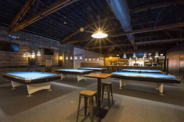 Surge pool hall in Chicago