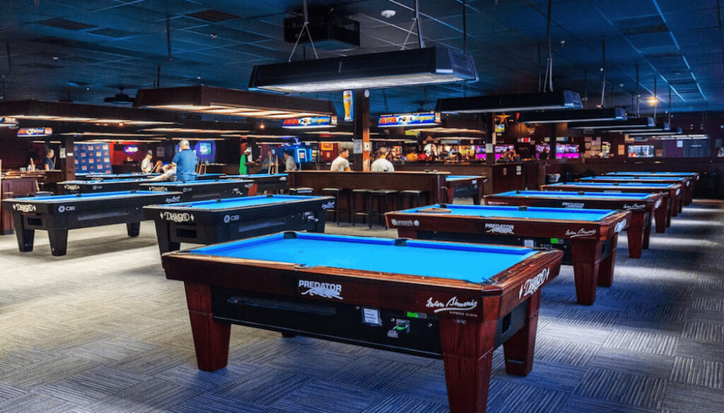 pool hall in Houston